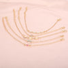 5 Piece Cute & Kitschy Pav'e Minimalist Bracelet Set